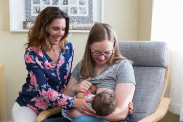 Lactation Consultant Gwynn at the Birth Center in Delaware 2025